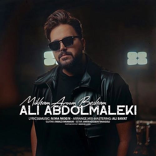 Cover artwork for Mikham Aroom Besham by Ali Abdolmaleki